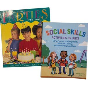 Parties For Kids & Social Skills Activities For Kids Books